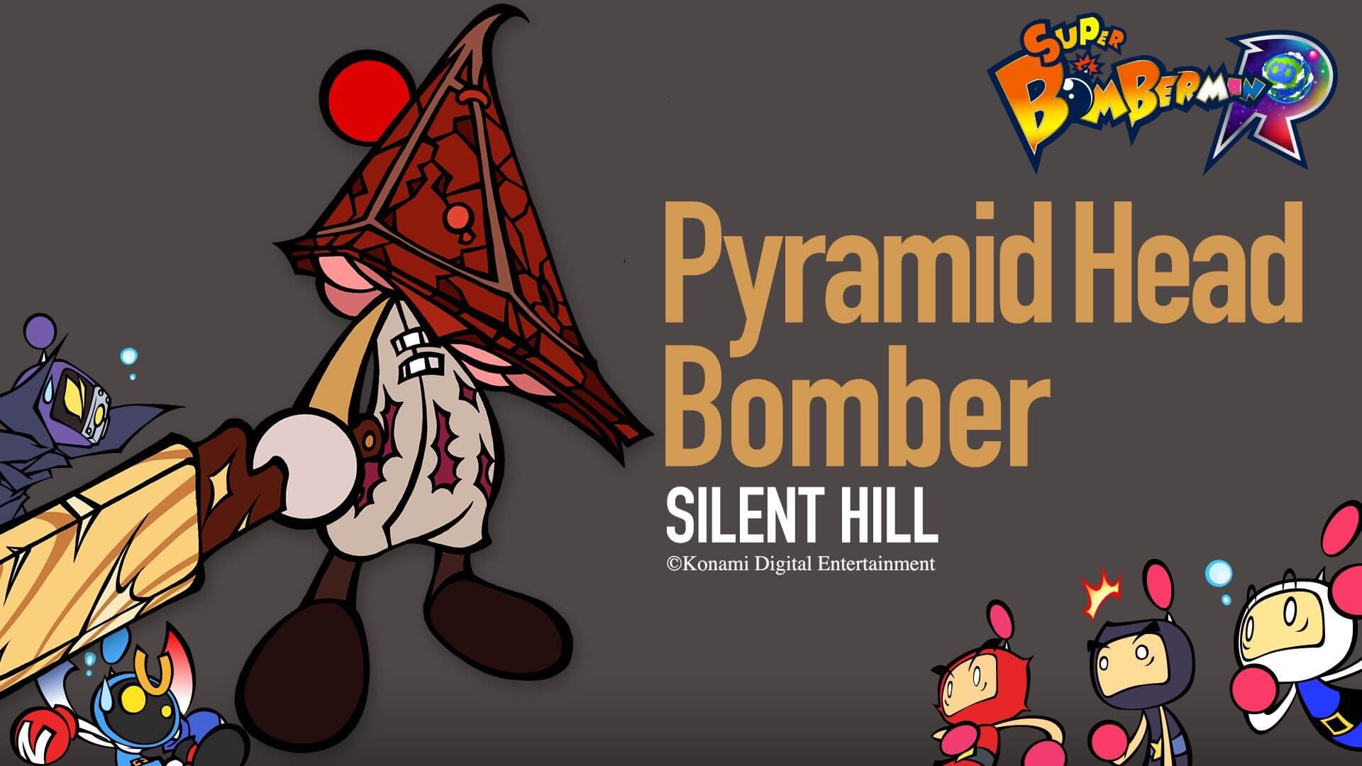Pyramid Head em Super Bomberman R